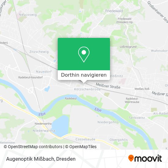 Augenoptik Mißbach Karte