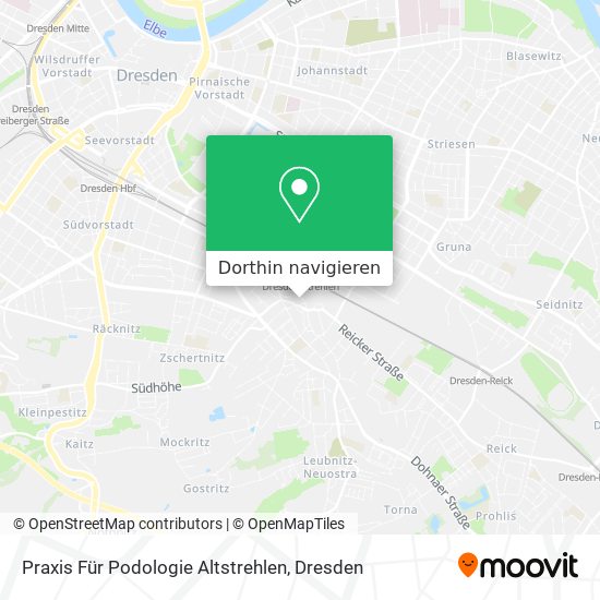 Praxis Für Podologie Altstrehlen Karte