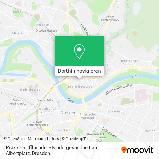 Praxis Dr. Ifflaender - Kindergesundheit am Albertplatz Karte