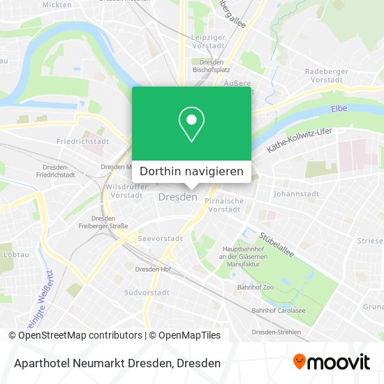 Aparthotel Neumarkt Dresden Karte
