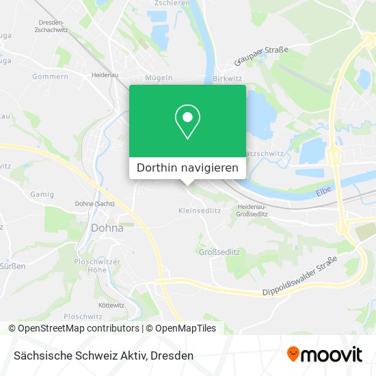 Sächsische Schweiz Aktiv Karte
