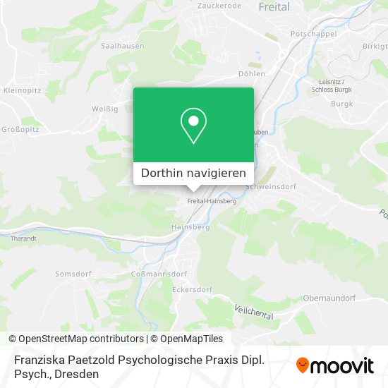 Franziska Paetzold Psychologische Praxis Dipl. Psych. Karte