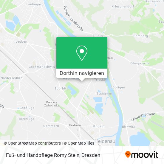 Fuß- und Handpflege Romy Stein Karte