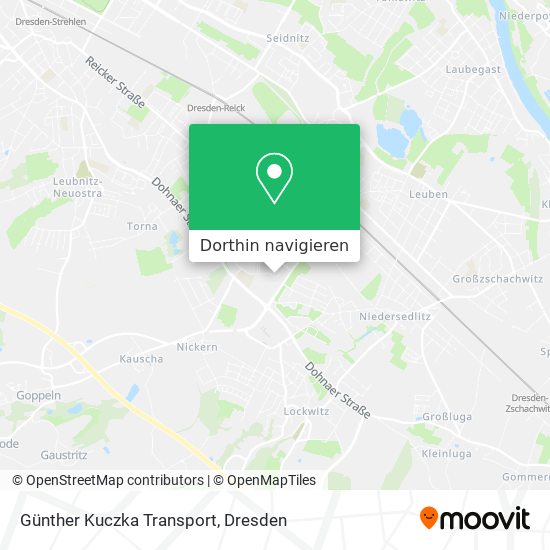 Günther Kuczka Transport Karte