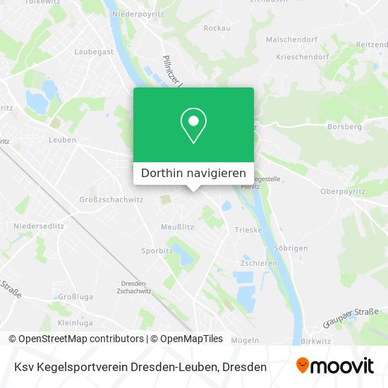 Ksv Kegelsportverein Dresden-Leuben Karte