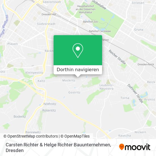 Carsten Richter & Helge Richter Bauunternehmen Karte
