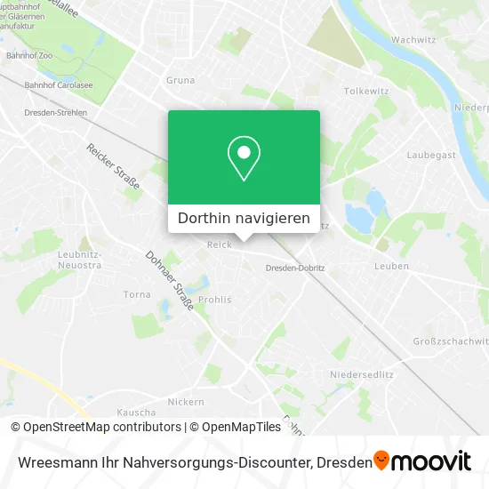 Wreesmann Ihr Nahversorgungs-Discounter Karte