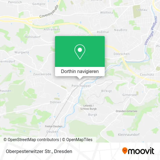 Oberpesterwitzer Str. Karte