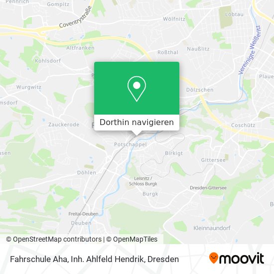 Fahrschule Aha, Inh. Ahlfeld Hendrik Karte