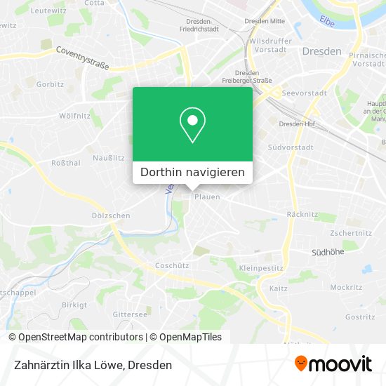 Zahnärztin Ilka Löwe Karte