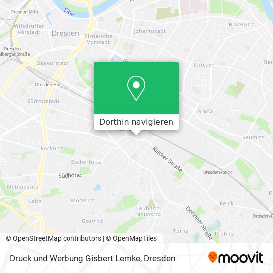 Druck und Werbung Gisbert Lemke Karte