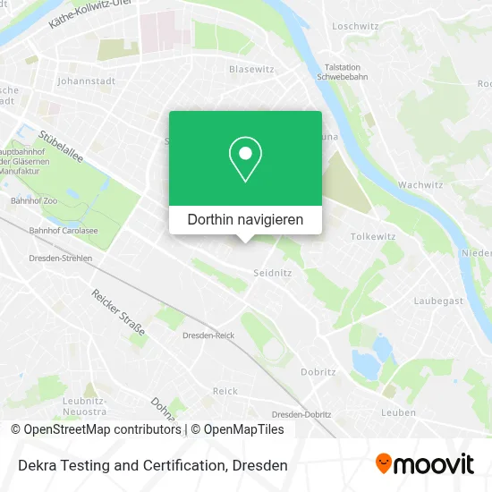 Dekra Testing and Certification Karte