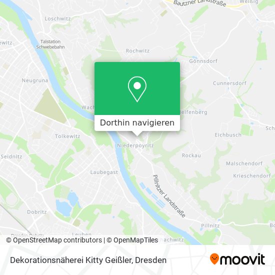 Dekorationsnäherei Kitty Geißler Karte