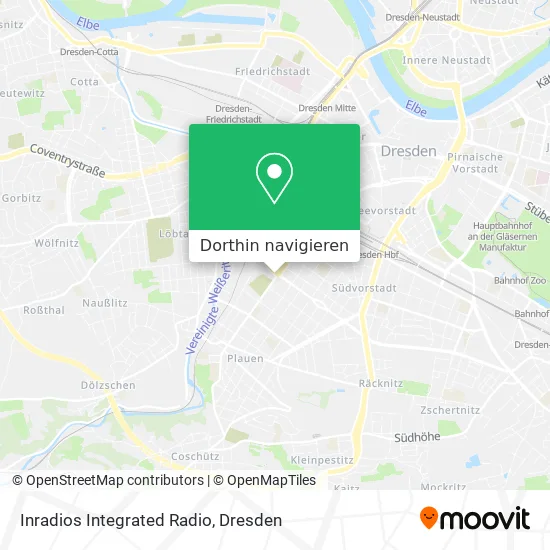 Inradios Integrated Radio Karte