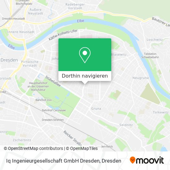Iq Ingenieurgesellschaft GmbH Dresden Karte