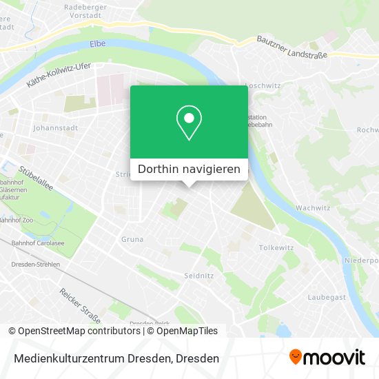 Medienkulturzentrum Dresden Karte