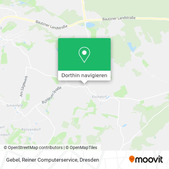 Gebel, Reiner Computerservice Karte