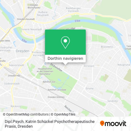 Dipl.Psych. Katrin Schückel Psychotherapeutische Praxis Karte