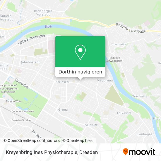 Kreyenbring Ines Physiotherapie Karte