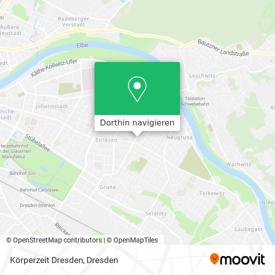 Körperzeit Dresden Karte