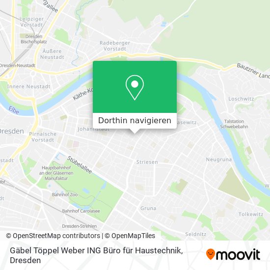 Gäbel Töppel Weber ING Büro für Haustechnik Karte
