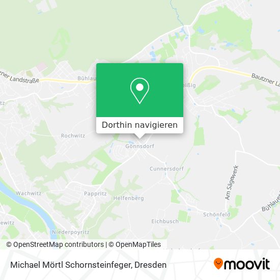 Michael Mörtl Schornsteinfeger Karte