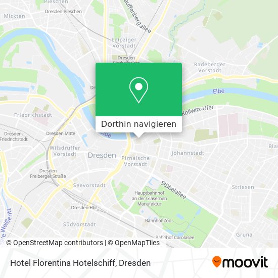 Hotel Florentina Hotelschiff Karte