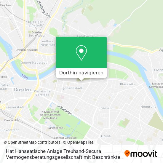 Hat Hanseatische Anlage Treuhand-Secura Vermögensberatungsgesellschaft mit Beschränkter Haftung & C Karte