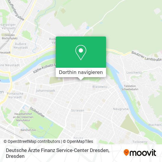 Deutsche Ärzte Finanz Service-Center Dresden Karte