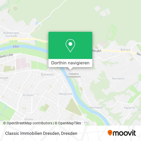 Classic Immobilien Dresden Karte