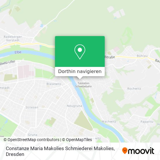 Constanze Maria Makolies Schmiederei Makolies Karte