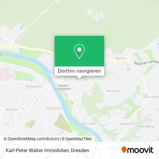 Karl-Peter Walter Immobilien Karte