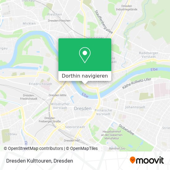 Dresden Kulttouren Karte