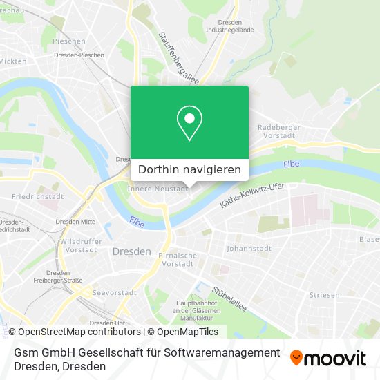 Gsm GmbH Gesellschaft für Softwaremanagement Dresden Karte