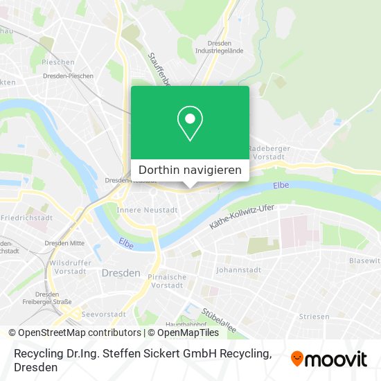 Recycling Dr.Ing. Steffen Sickert GmbH Recycling Karte