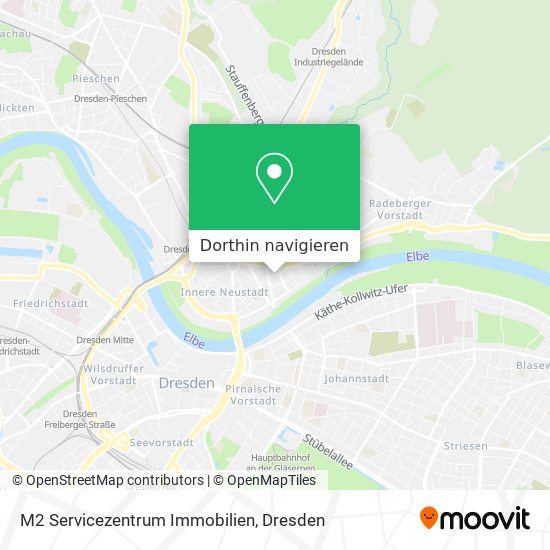 M2 Servicezentrum Immobilien Karte