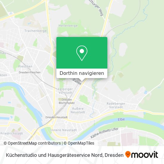 Küchenstudio und Hausgeräteservice Nord Karte