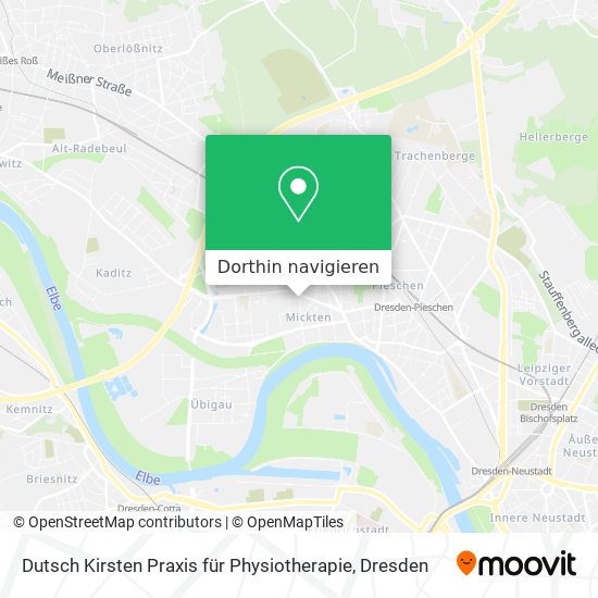 Dutsch Kirsten Praxis für Physiotherapie Karte