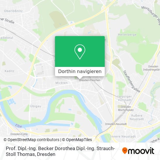 Prof. Dipl.-Ing. Becker Dorothea Dipl.-Ing. Strauch-Stoll Thomas Karte