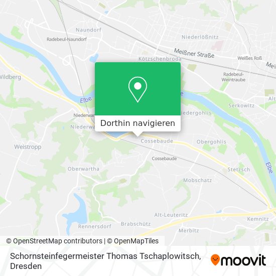 Schornsteinfegermeister Thomas Tschaplowitsch Karte