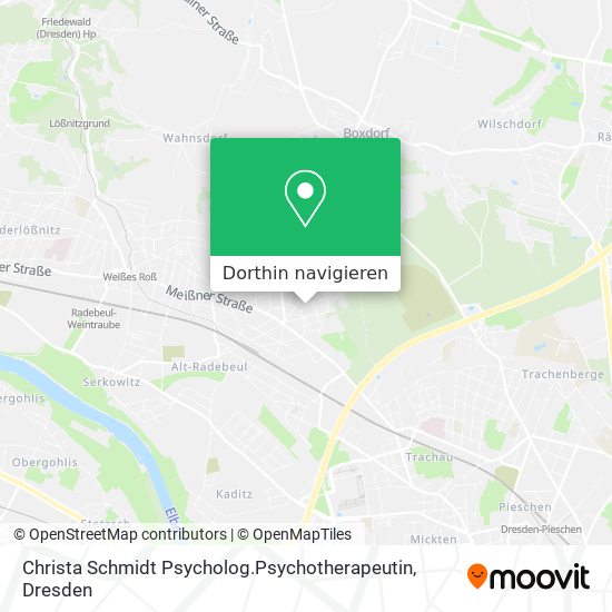 Christa Schmidt Psycholog.Psychotherapeutin Karte