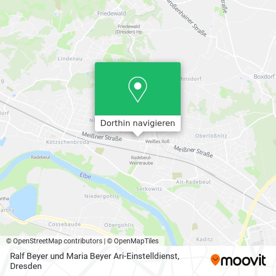 Ralf Beyer und Maria Beyer Ari-Einstelldienst Karte