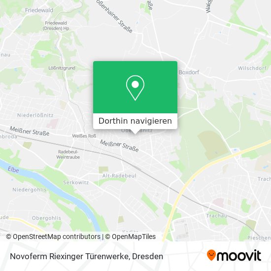 Novoferm Riexinger Türenwerke Karte