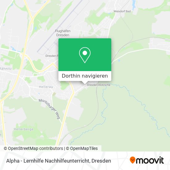 Alpha - Lernhilfe Nachhilfeunterricht Karte