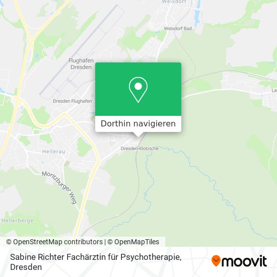 Sabine Richter Fachärztin für Psychotherapie Karte