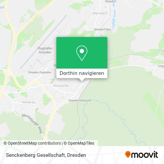 Senckenberg Gesellschaft Karte