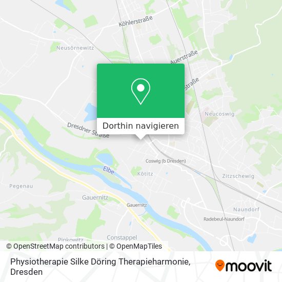 Physiotherapie Silke Döring Therapieharmonie Karte
