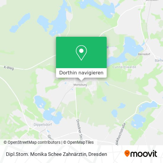 Dipl.Stom. Monika Schee Zahnärztin Karte
