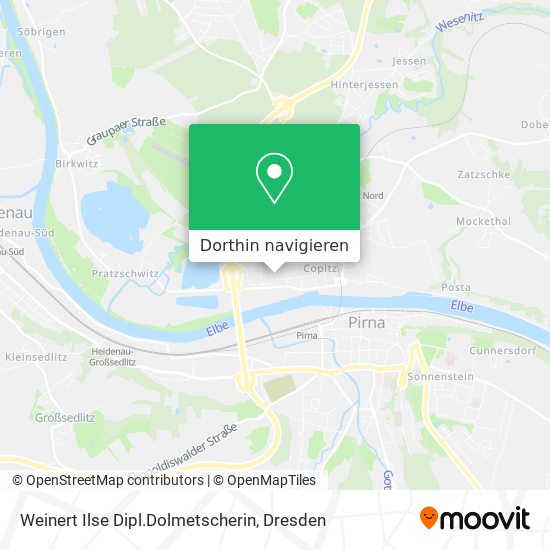 Weinert Ilse Dipl.Dolmetscherin Karte