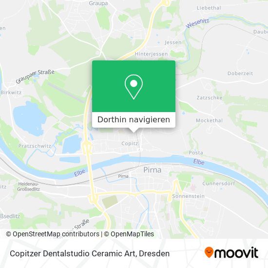 Copitzer Dentalstudio Ceramic Art Karte
